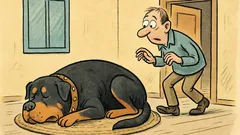 Vic: Kako se reče spečemu rotvajlerju?